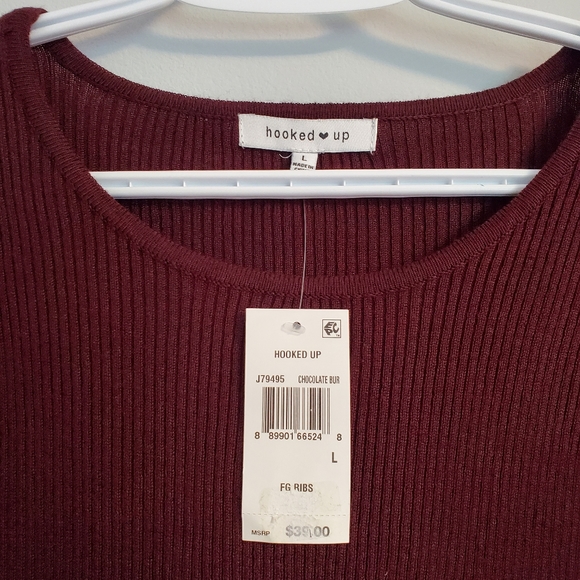 Hooked up knit top sweater - Picture 3 of 8